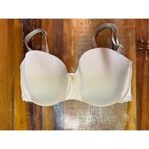 Natori Women's Pure Luxe Strapless Contour Bra – Nude – Size 36DD – Supportive